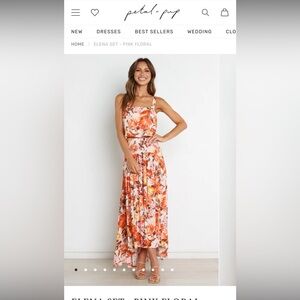 Petal & Pup Pink Floral Set